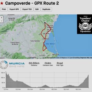 Campoverde – GPX Route 2