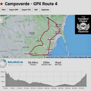 Campoverde – GPX Route 4