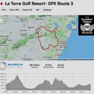 La Torre Golf Resort – GPX Route 3