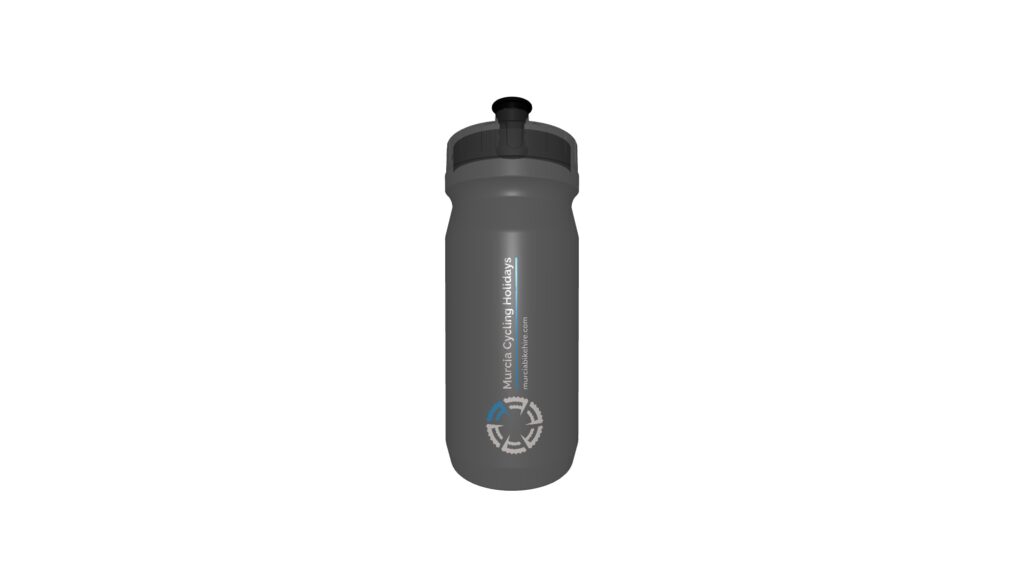 600ml Water Bottle in Smoke Grey Transparent - OriMar Bikes