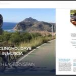Bike Magazine February 2021 Murcia cycling feature by OriMar Bikes owner Stuart Mitchel